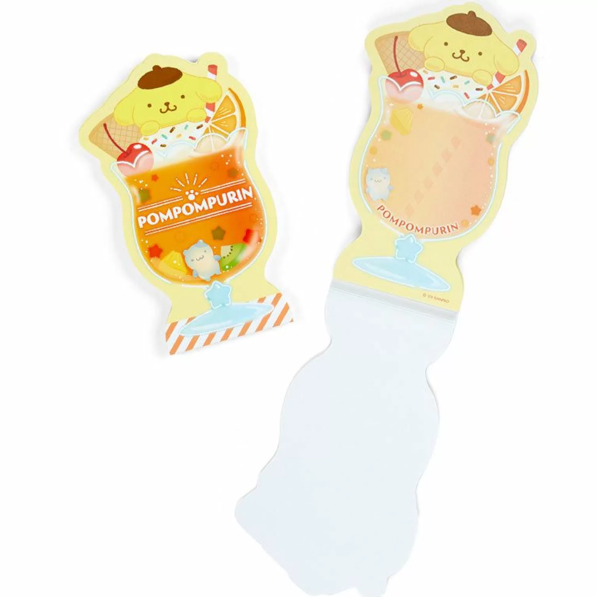 Pompompurin Memo Pad (Soda Float Series)^Japan Original Clearance