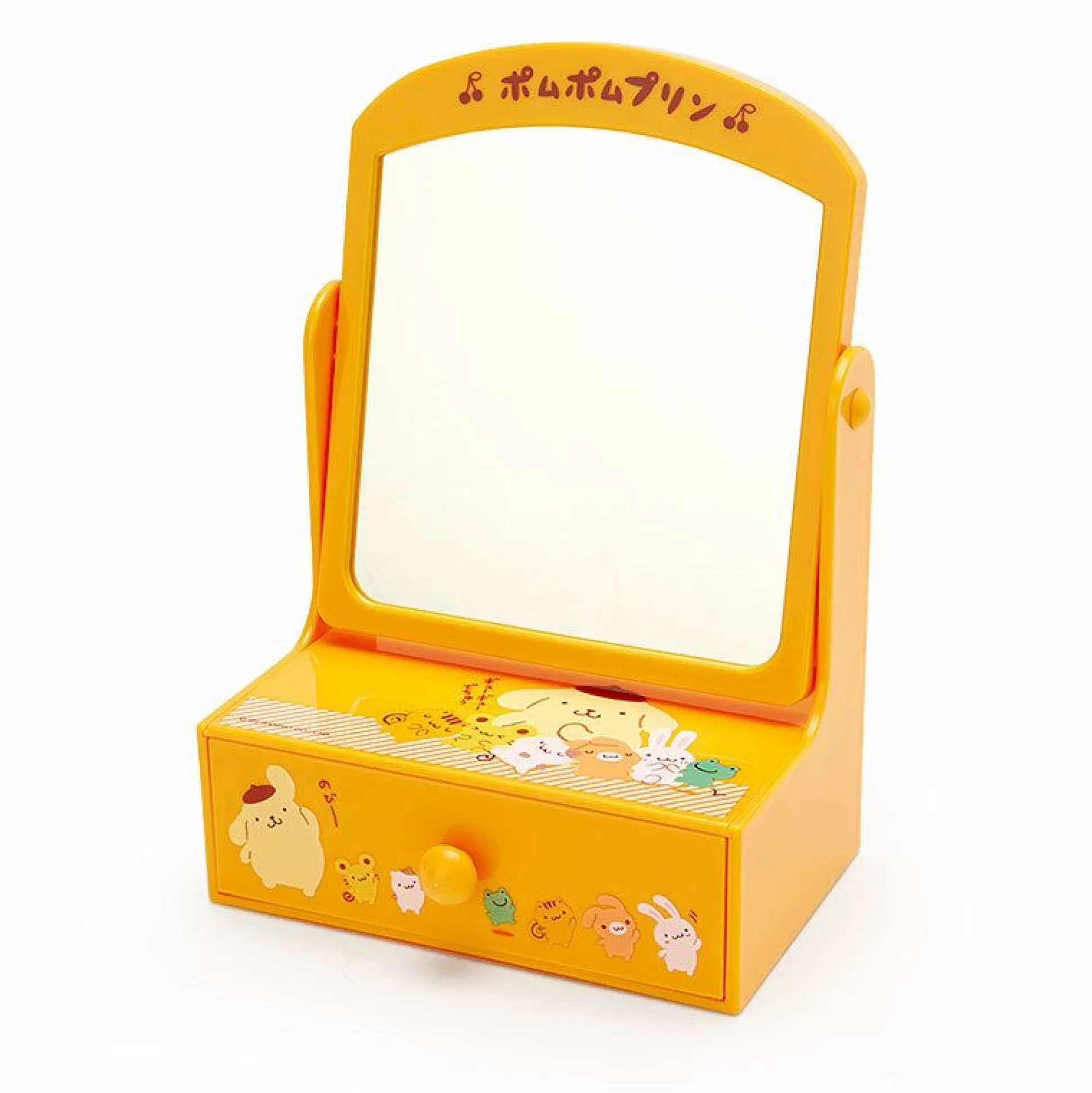 Pompompurin Mini Chest With Mirror (Team Pudding Series)^Japan Original Store