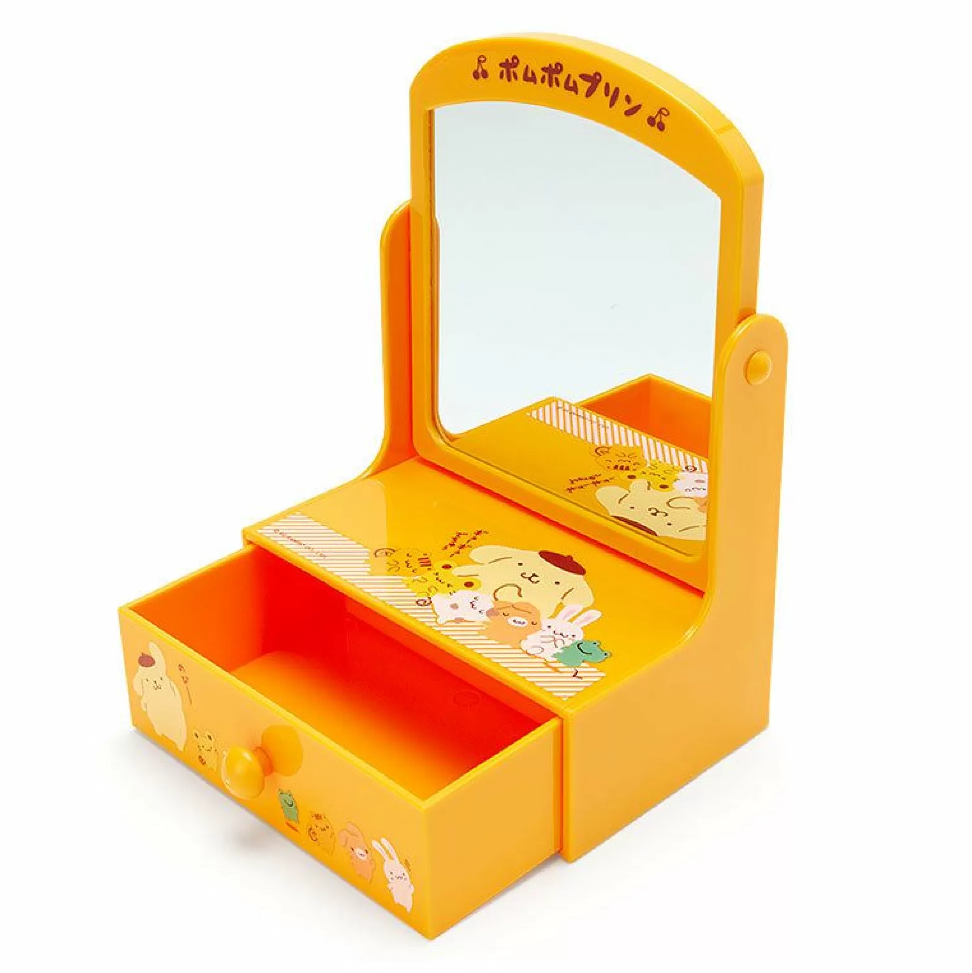 Pompompurin Mini Chest With Mirror (Team Pudding Series)^Japan Original Store