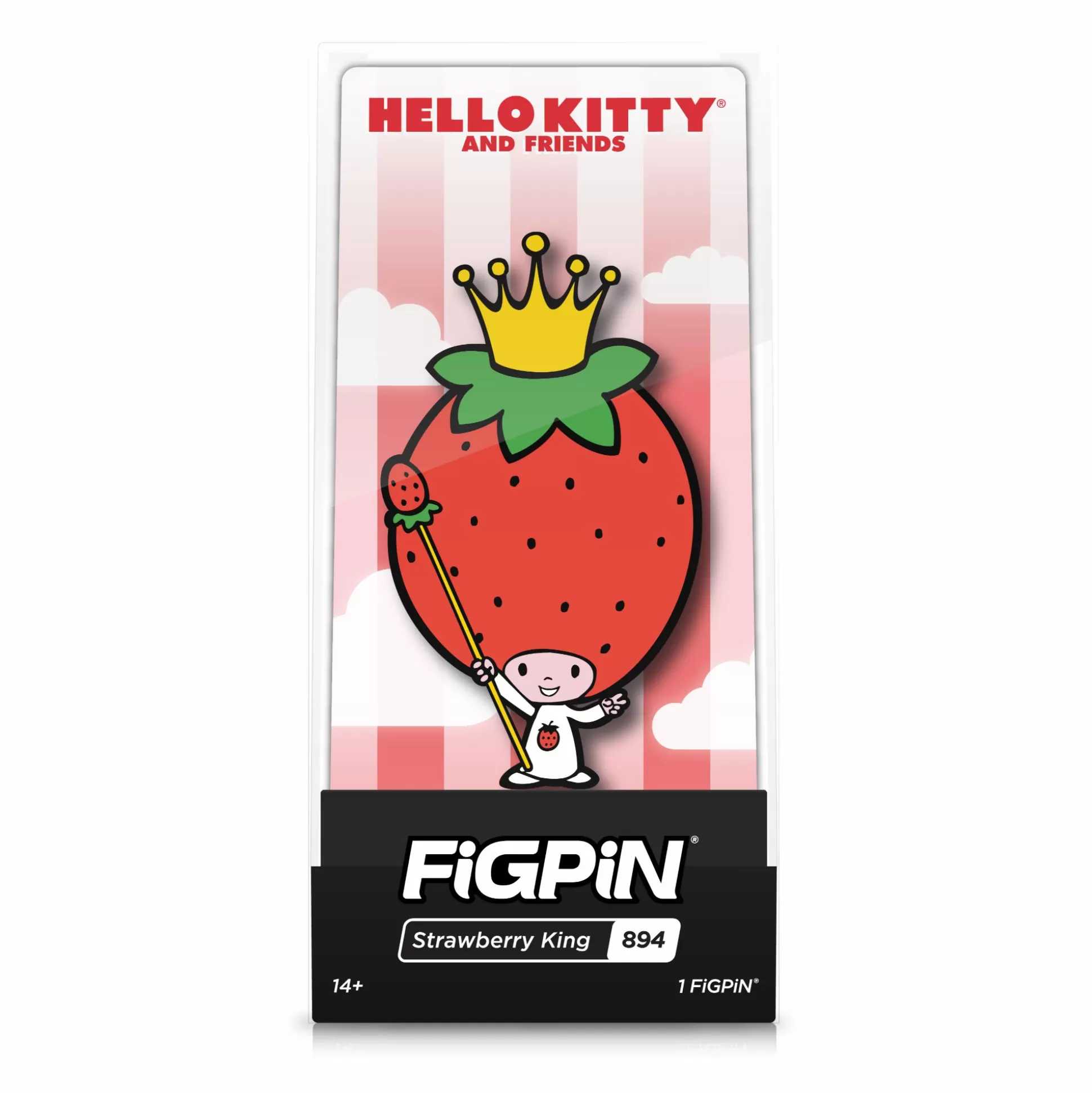 Strawberry King Figpin #894 Classic Strawberry King^FiGPiN Collect Awesome Inc Best Sale