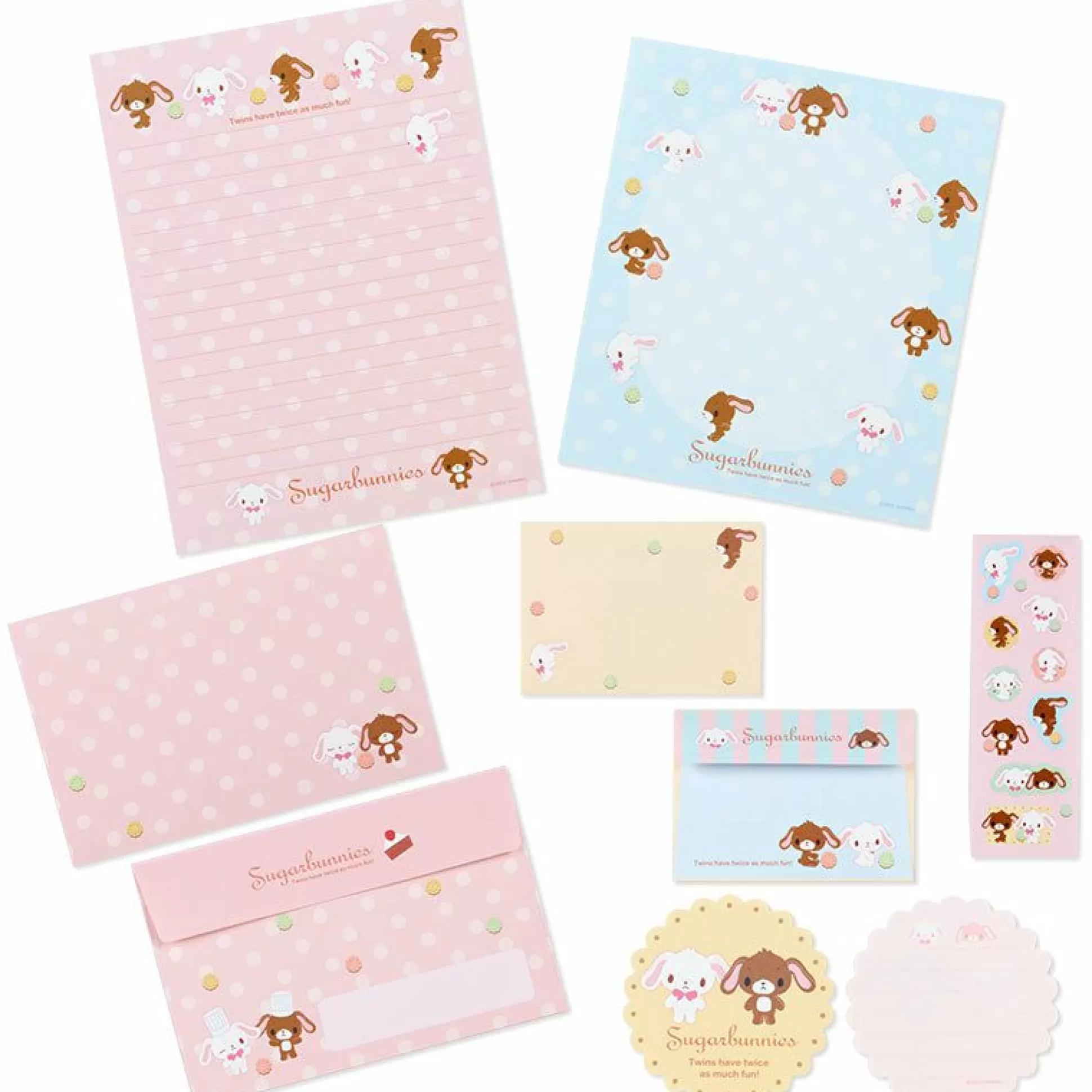 Sugarbunnies Letter Set (Memories Of Series)^Japan Original Flash Sale