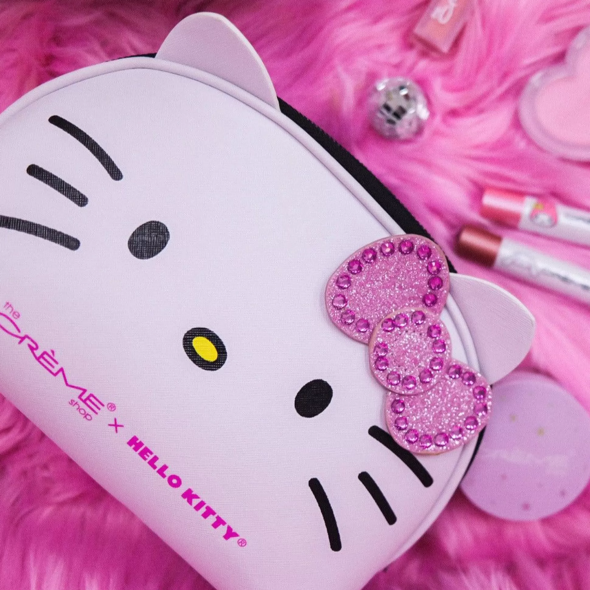 The Cr Me Shop X Hello Kitty Y2K Cutie Makeup Pouch^The Crème Shop Sale
